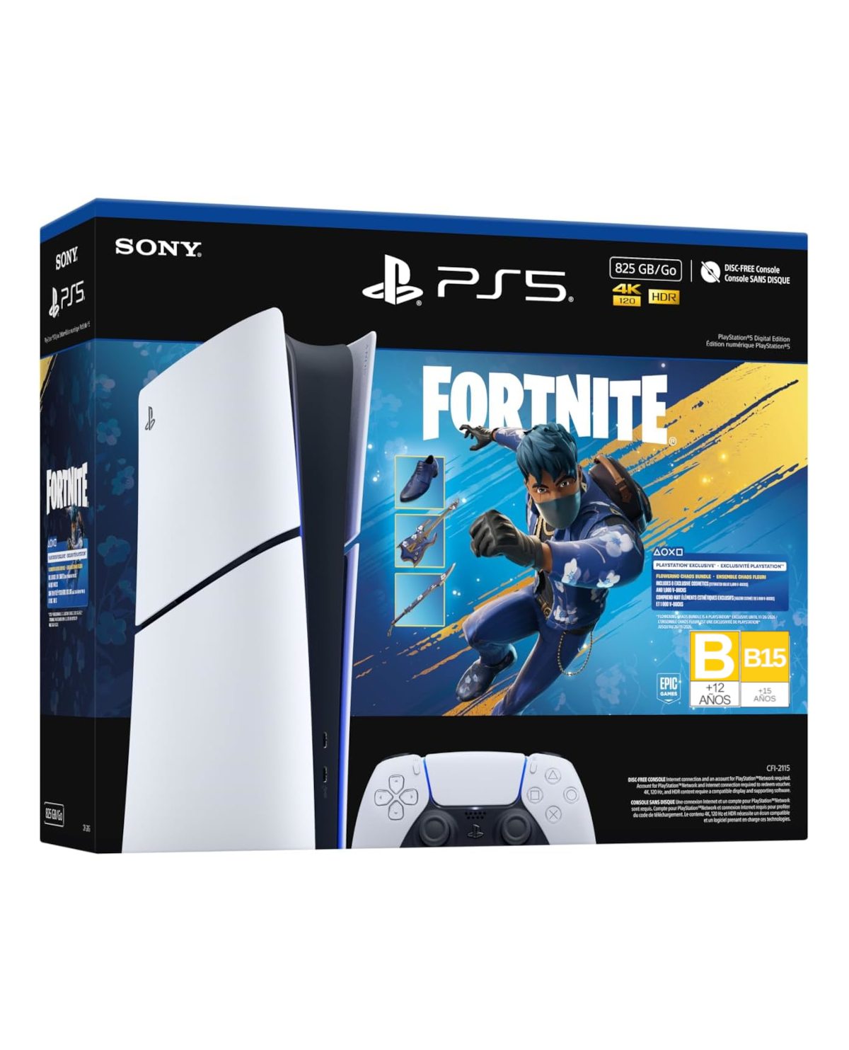 PlayStation 5 Digital · Fortnite Flowering Chaos